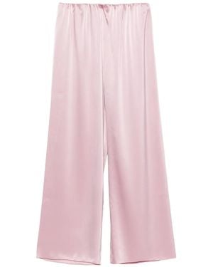 Nanushka Elastic-Waist Trousers - Pink