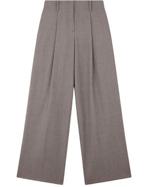 Paul & Shark Dart-Detailing Pants - Gray