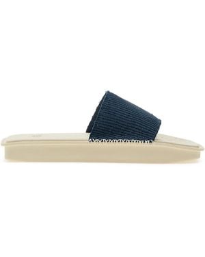 Y-3 Logo Slides - Blue