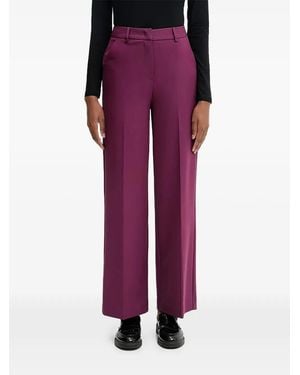 Benetton Pantalon À Pinces - Purple