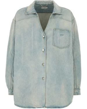 1989 STUDIO Denim Vest Dark in Blue | Lyst