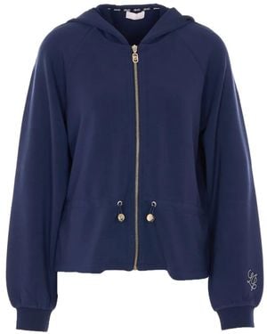 Liu Jo Hoodie À Manches Longues - Blue