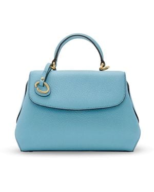 Oscar de la Renta The Mini Poppy バッグ - ブルー