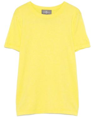 Eric Bompard ファインニット Tシャツ - イエロー