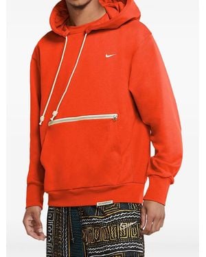 Nike Standard Issue Basketball Hoodie - Orange