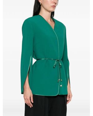 DE SANTIS Split Sleeve Jacket - Green