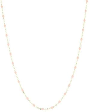 Gigi Clozeau 18Kt Classic Gigi Beaded Sautoir Necklace - White