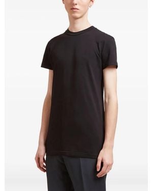 Aiezen Camiseta Con Cuello Redondo - Negro