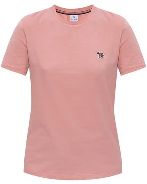 Paul Smith Zebra T-Shirt - Pink
