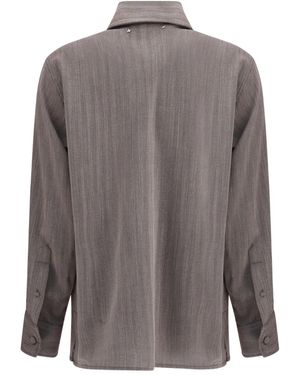 Golden Goose Button-fastening Shirt - グレー