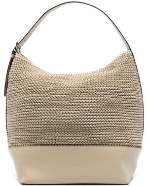 TOTEME Bolso shopper tejido de piel - Neutro