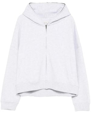 Entire studios Zip Hooded Hoodie - White