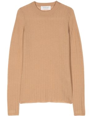 Sportmax Odissea Sleeveless Knitted Top - Natural