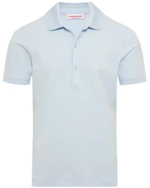 Orlebar Brown Bruno Piqué Polo Shirt - Blue