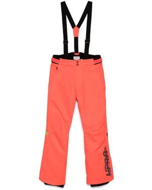Rossignol Waterproof Insulated Neon Ski Pants - Red