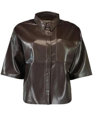 Citizens of Humanity Button-Fastening Short-Sleeve Shirt - Black