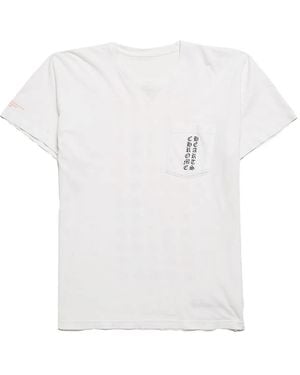 Chrome Hearts T-Shirt Con Logo Script - Bianco