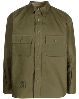 READYMADE Camicia Con Stampa - Verde