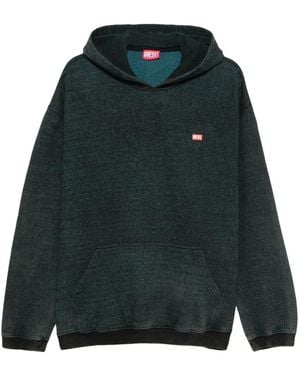 DIESEL ロゴ パーカー - グリーン