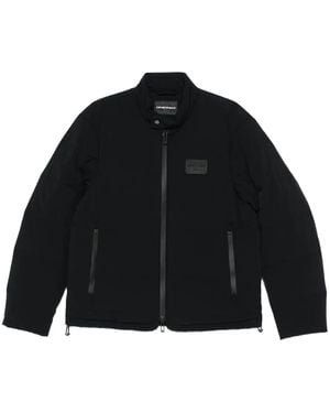 Emporio Armani Coats - Black