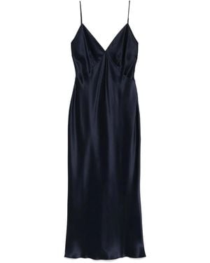 Olivia Von Halle Issa Midi-Jurk - Blauw