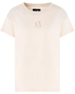 ARMANI EXCHANGE T-Shirt Con Logo - Neutro