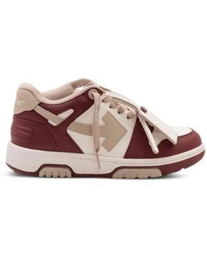 Off-White c/o Virgil Abloh Out Of Office Sneakers - Brown