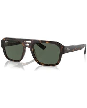 Ray-Ban Double-Bridge Sunglasses - Green