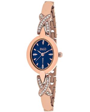 Jivago Via Crystal 20Mm Watch - Blue