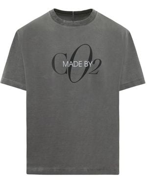 Doublet Logo-Embroidered T-Shirt - Grey
