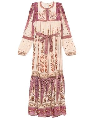 FARM Rio Floral-Print Maxi Dress - Pink