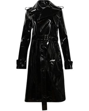 LAQUAN SMITH Trench Con Cintura - Nero