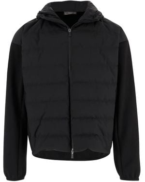 Herno Hooded Padded Jacket - Black