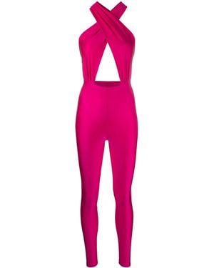 ANDAMANE Hola Open-Back Jumpsuit - Pink