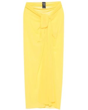 Fisico Knotted Sarong - Yellow