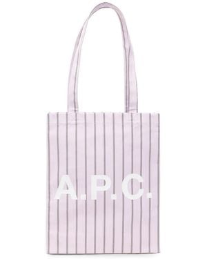 A.P.C. Lou Tote Bag - Pink