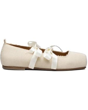 SINE & COSINE Hannes Ballet Flats - Natural