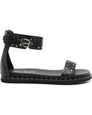 Cult Roshelle Flat Sandals - Black