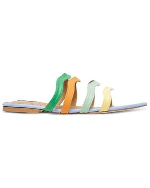 Pace Curve Mules - White