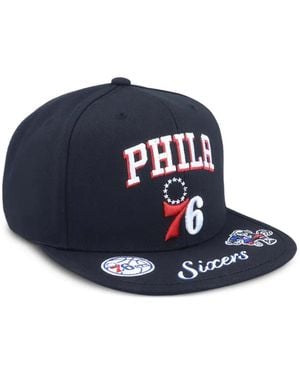 Mitchell & Ness Philadelphia 76Ers Snapback Cap - Blue