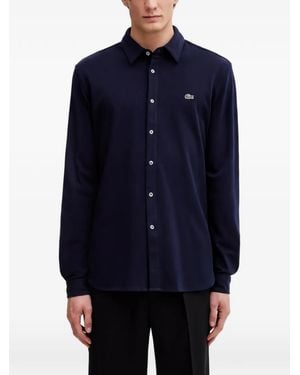 Lacoste Long-Sleeve Shirt - Blue
