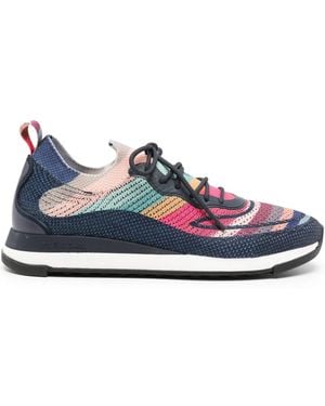 Paul Smith Arpina Knitted Trainers - Blue