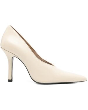 Patrizia Pepe レザー パンプス - ホワイト