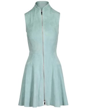 Jitrois Brigitte Mini Dress - Blue