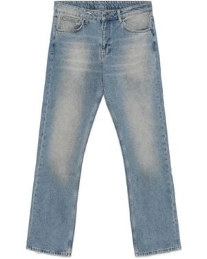 flâneur Katoenen Jeans Met Franje - Blauw