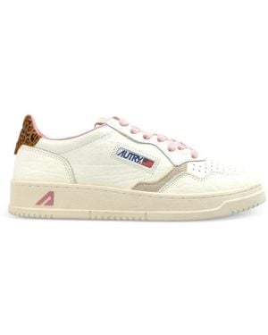Autry Medalist Low Sneakers - Natural