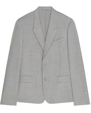 Givenchy Peak-Lapel Regular-Fit Jacket - Grey