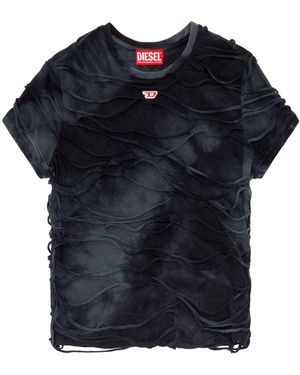 DIESEL タイダイ Tシャツ - ブラック