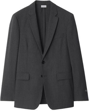 Burberry シングルジャケット - ブラック