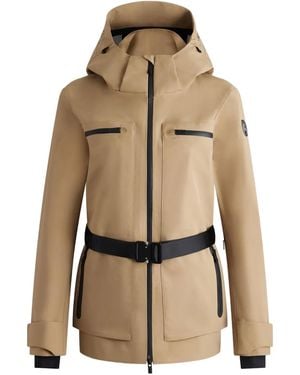 Fusalp Belted Ski Jacket - Natural